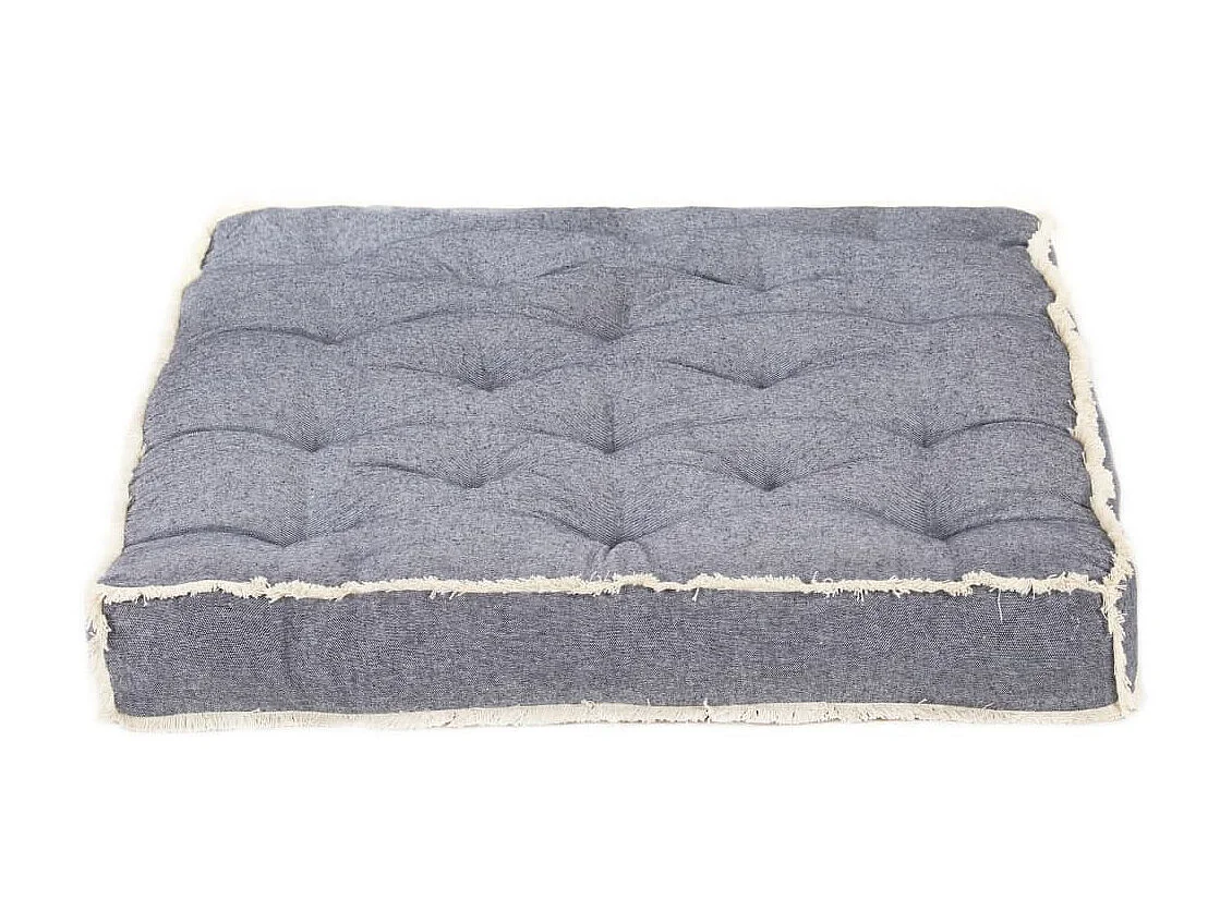 Almofada para sofá em palete Azul 120x80x10 cm