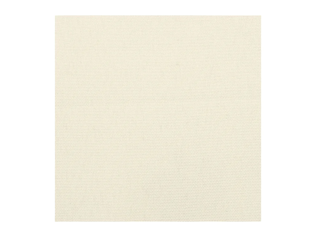 Cuscini per sedia 4 pezzi bianco beige 40x40x7 cm in tessuto oxford