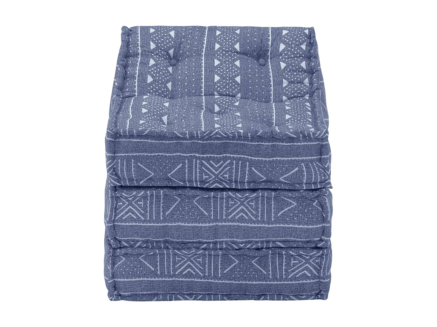 Pouf modulaire Indigo Tissu