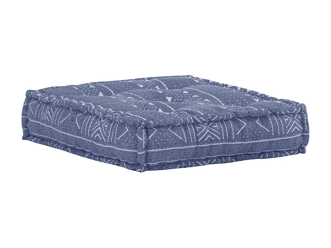 Pouf modulaire Indigo Tissu