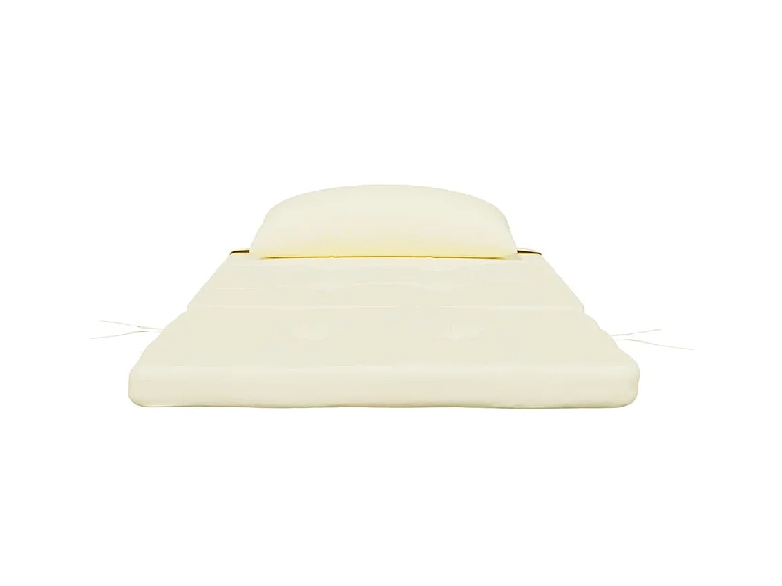 Coussins de chaise adirondack lot de 2 beige tissu oxford