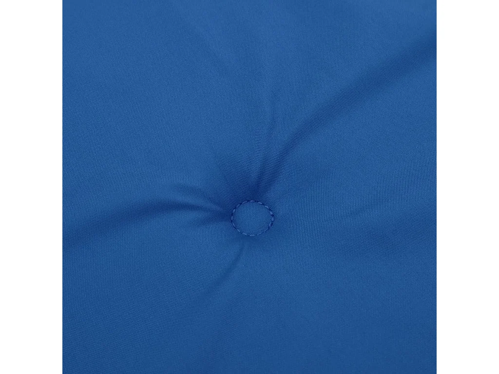 Coussins de chaise de jardin à dossier haut lot de 6 bleu royal
