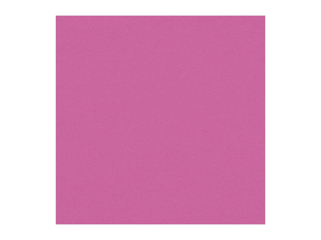 Coussin de palette rose 70x70x12 cm tissu