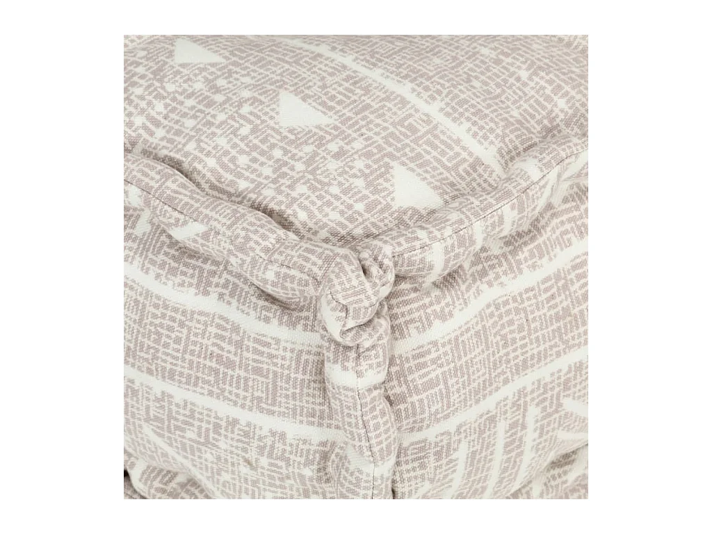 Pouf componibile Tessuto Beige