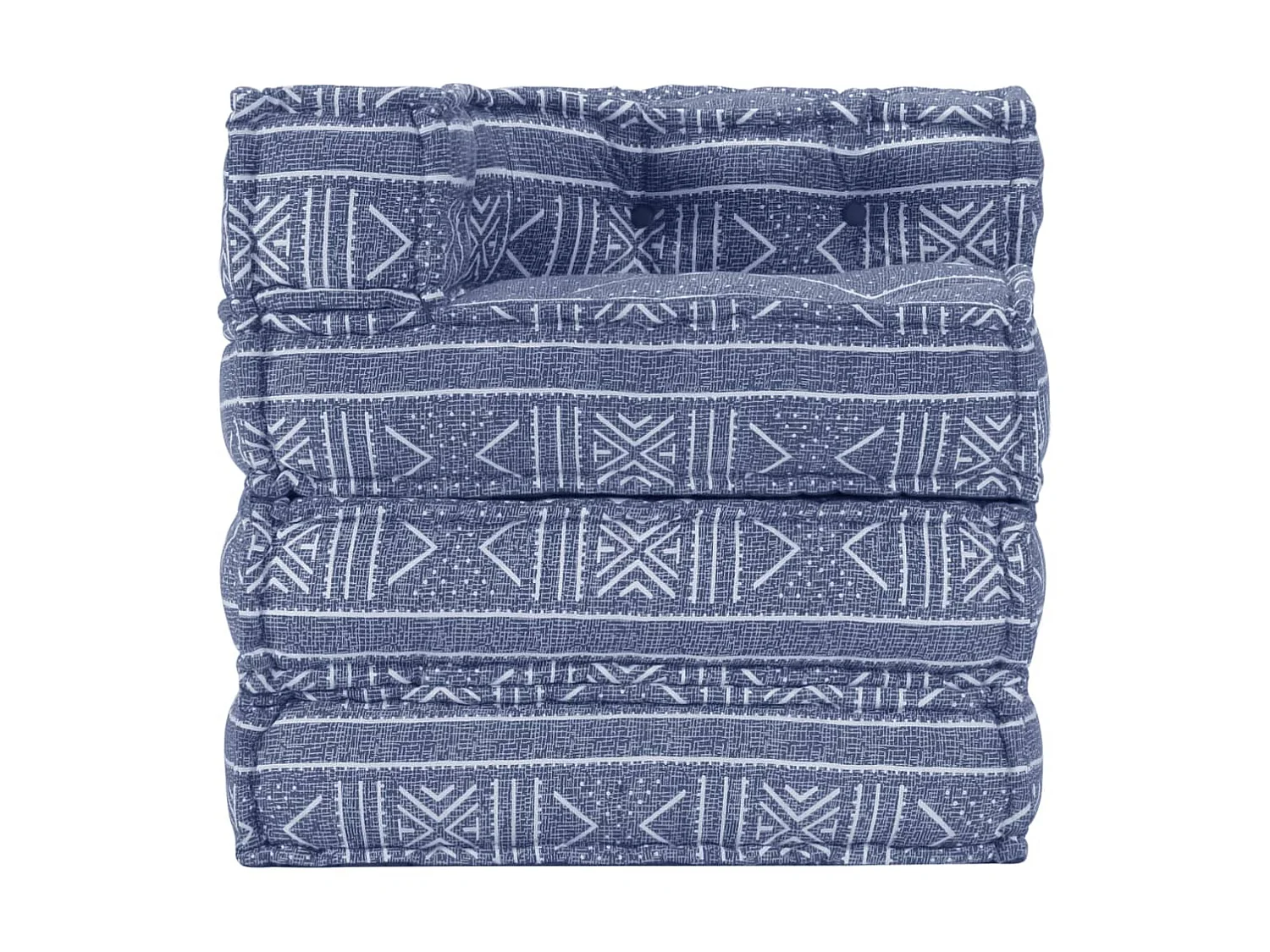 Pouf modulaire Indigo Tissu