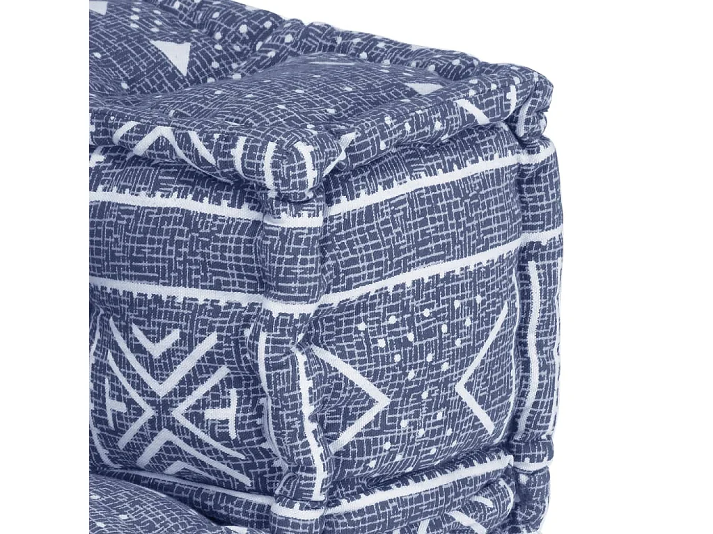 Pouf modulaire Indigo Tissu