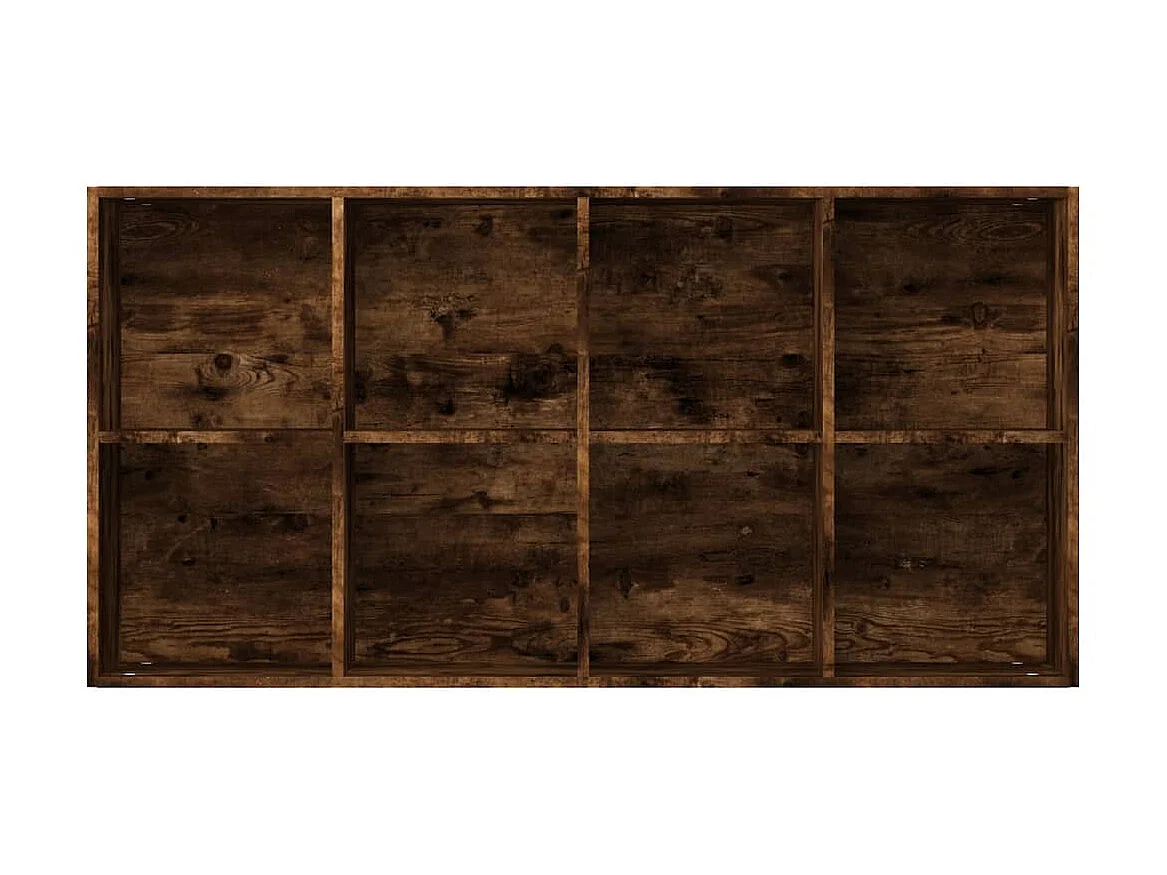 Libreria/Credenza Rovere affumicato 66x30x130 cm MDF