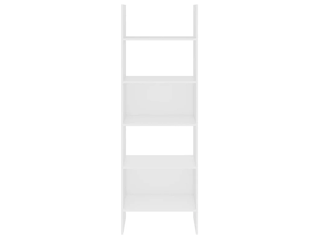 Bibliothèque Blanc 60x35x180 cm Aggloméré