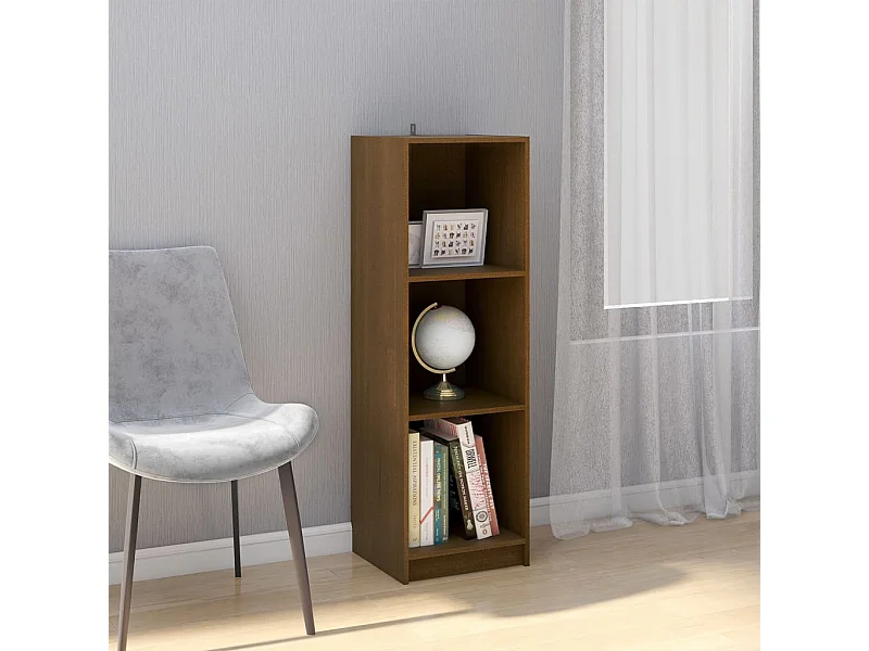 Libreria/Divisorio Marrone miele Legno di pino massiccio