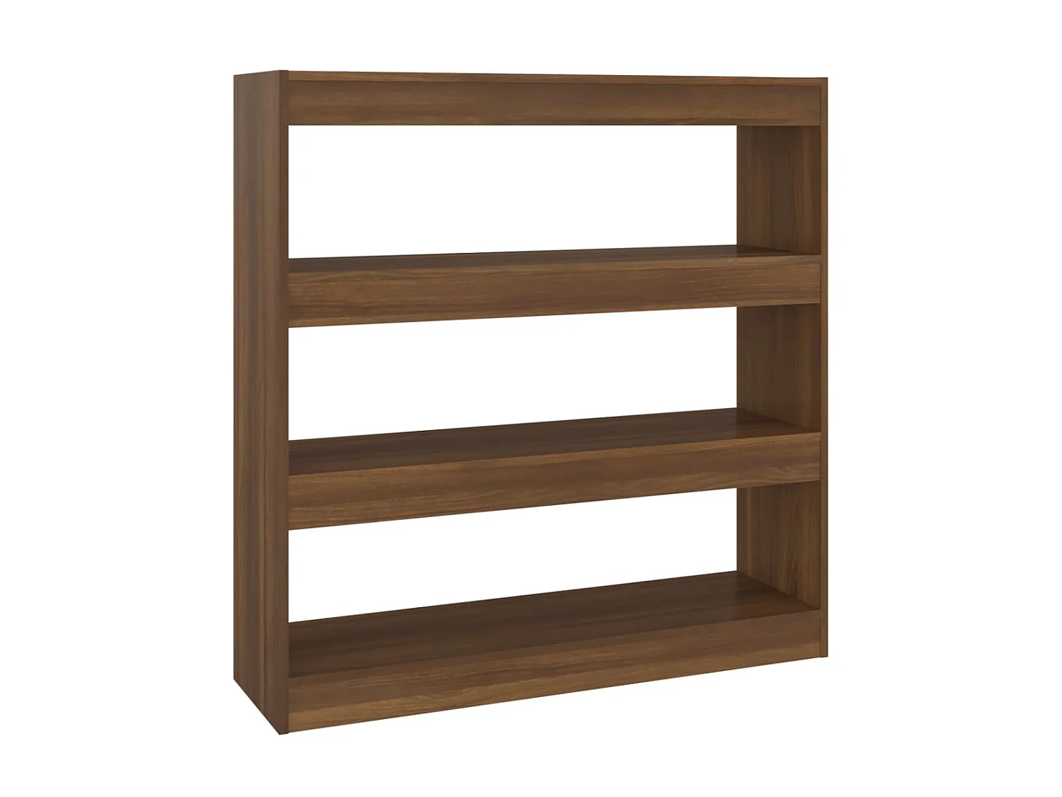 Bibliothèque/Séparateur de pièce Chêne marron 100x30x103 cm