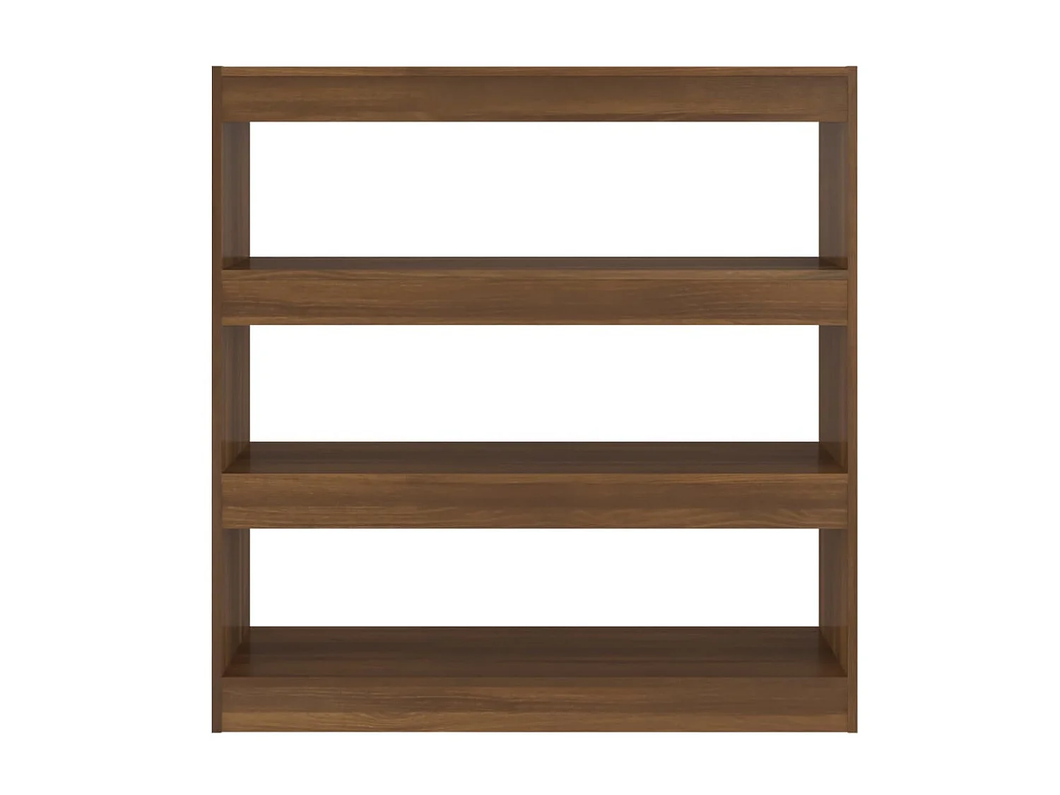 Bibliothèque/Séparateur de pièce Chêne marron 100x30x103 cm