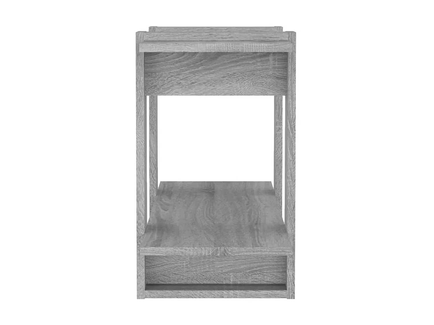 Bibliothèque/Séparateur de pièce Sonoma gris 80x30x51 cm