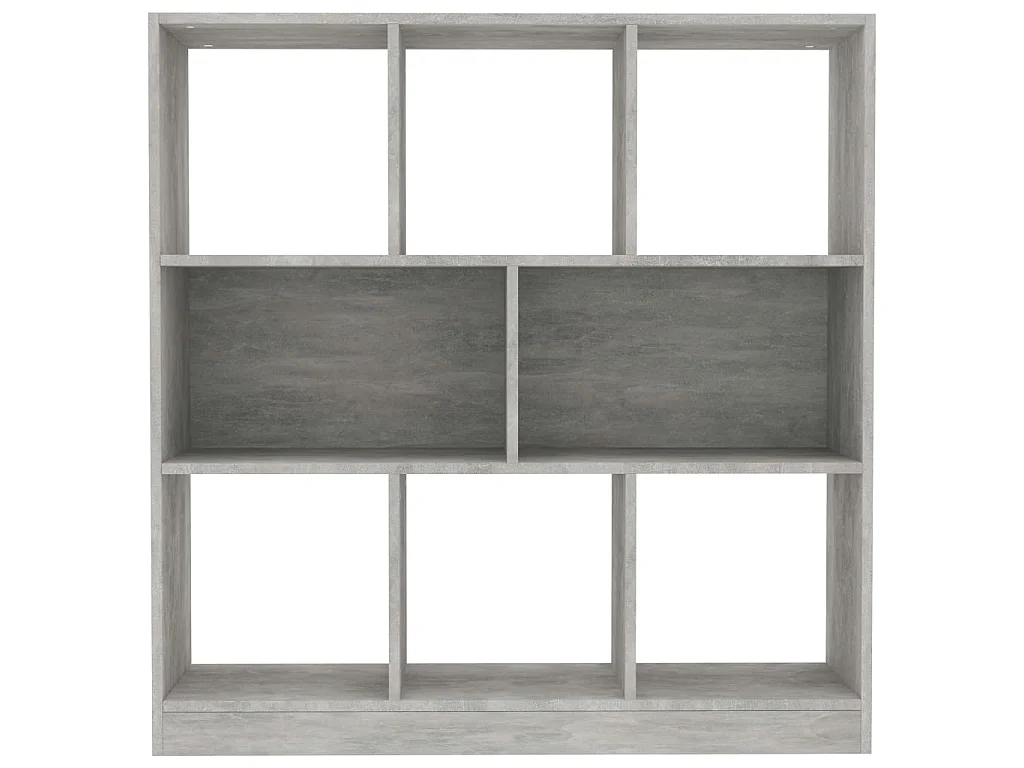 Bibliothèque Gris béton 97,5 x 29,5 x 100 cm Aggloméré