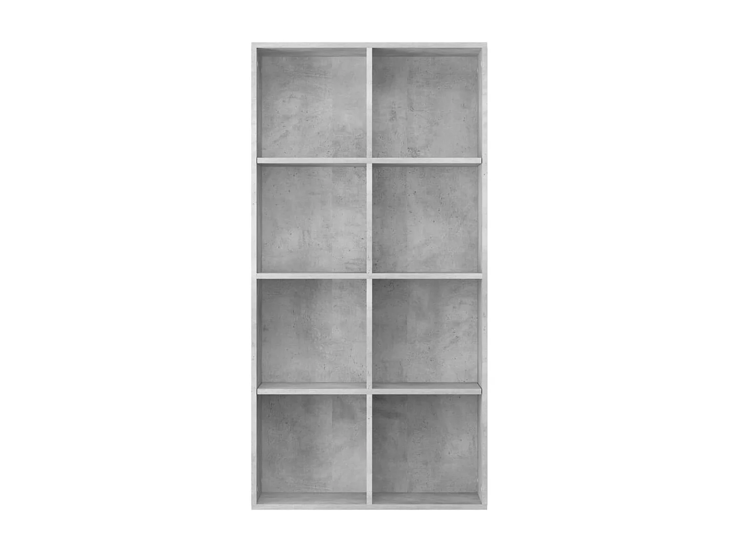 Librería/Aparador Gris hormigón 66 x 30 x 130 cm Aglomerado