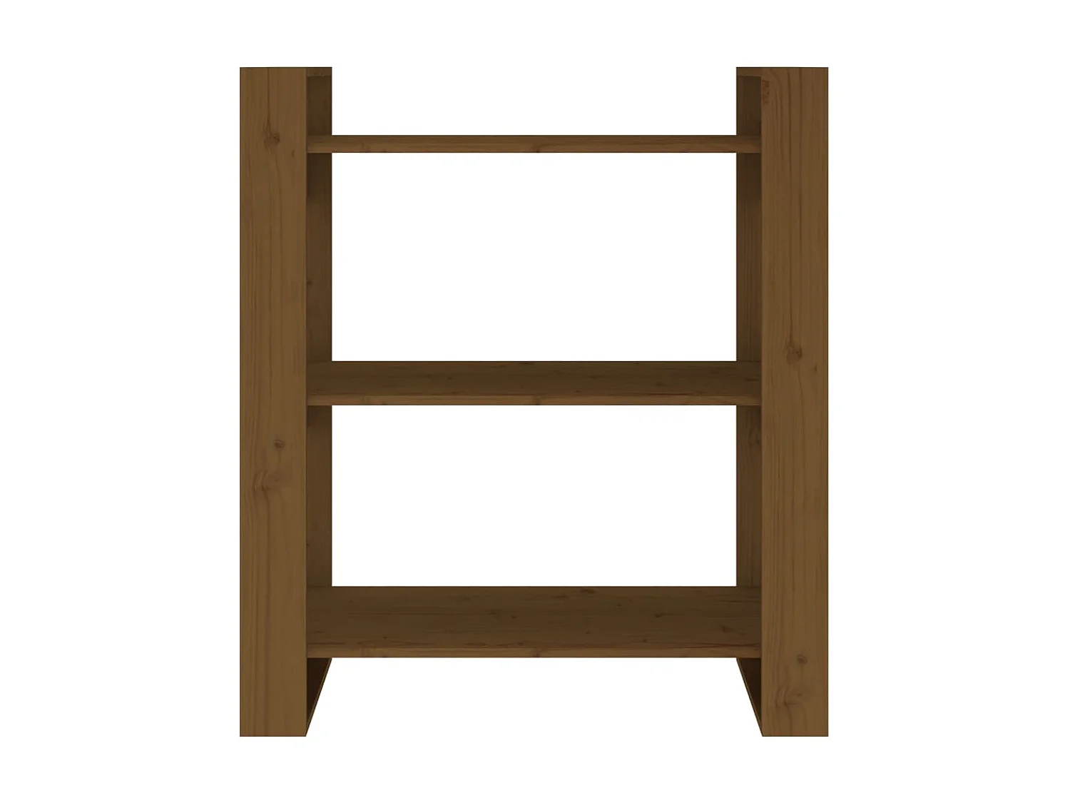 Estante/Divisória Castanho mel 80x35x91 cm Madeira maciça