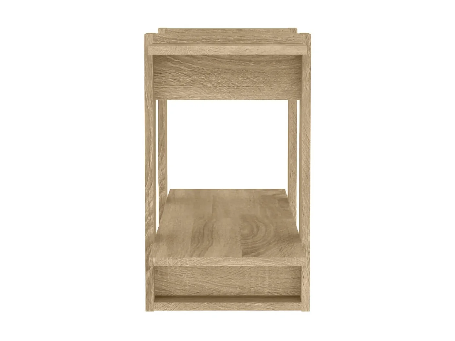 Bibliothèque/Séparateur de pièce Chêne sonoma 80x30x51 cm