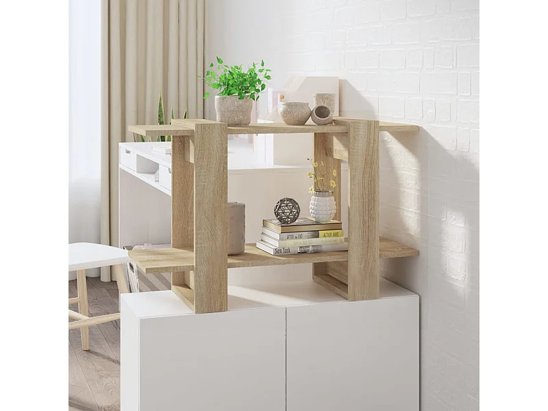 Libreria/Divisorio Rovere Sonoma 80x30x51 cm