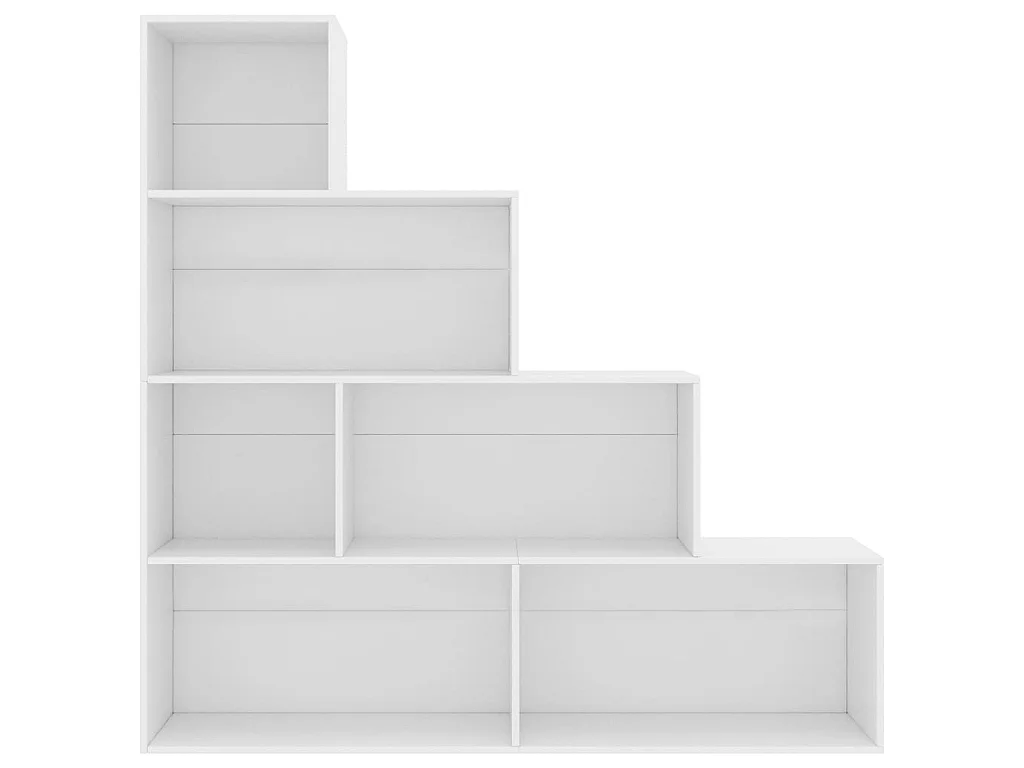 Bibliothèque/Cloison Blanc 155x24x160 cm Bois d'ingénierie