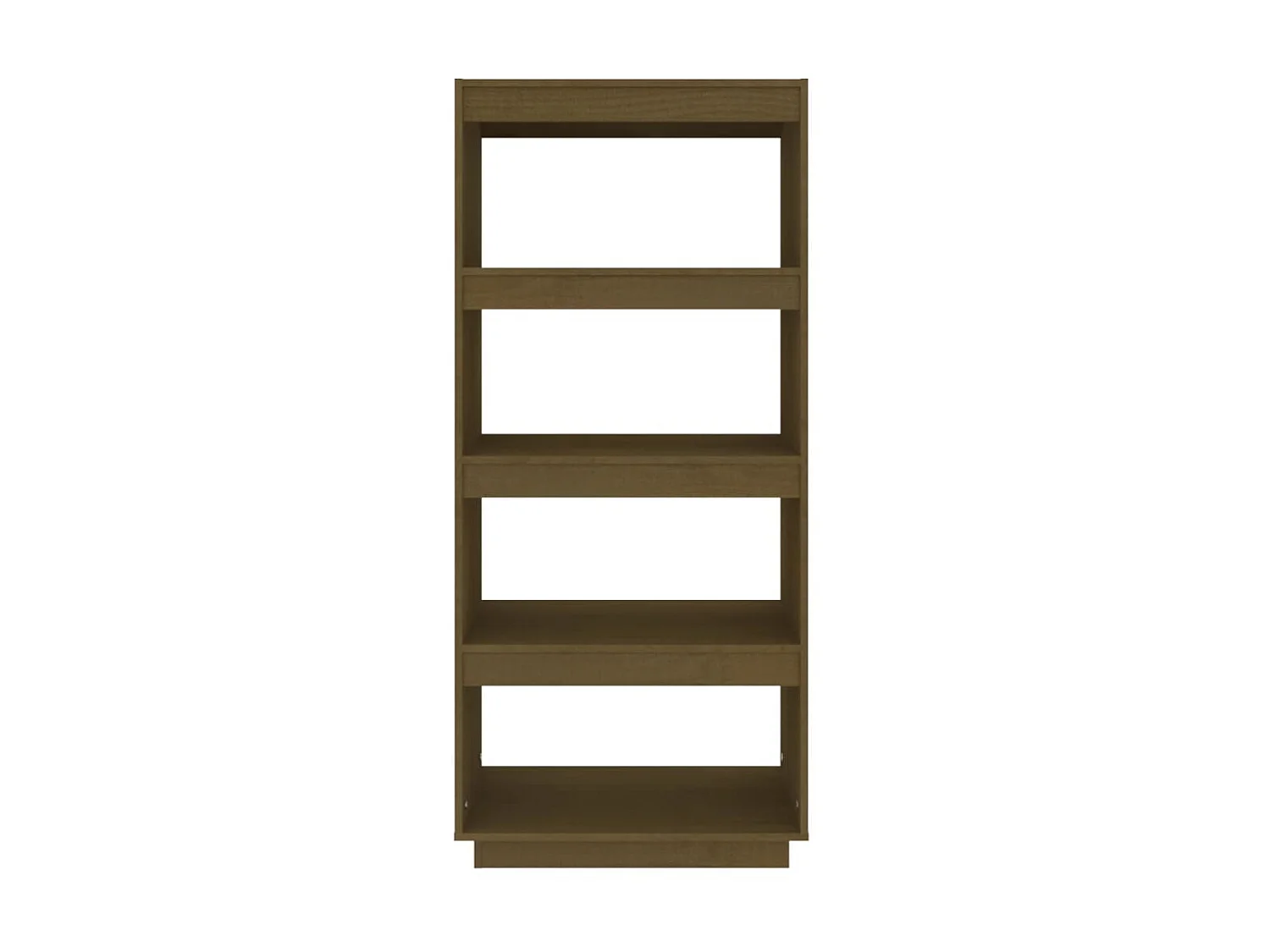 Bibliothèque/Séparateur de pièce Marron miel 60x35x135 cm Pin