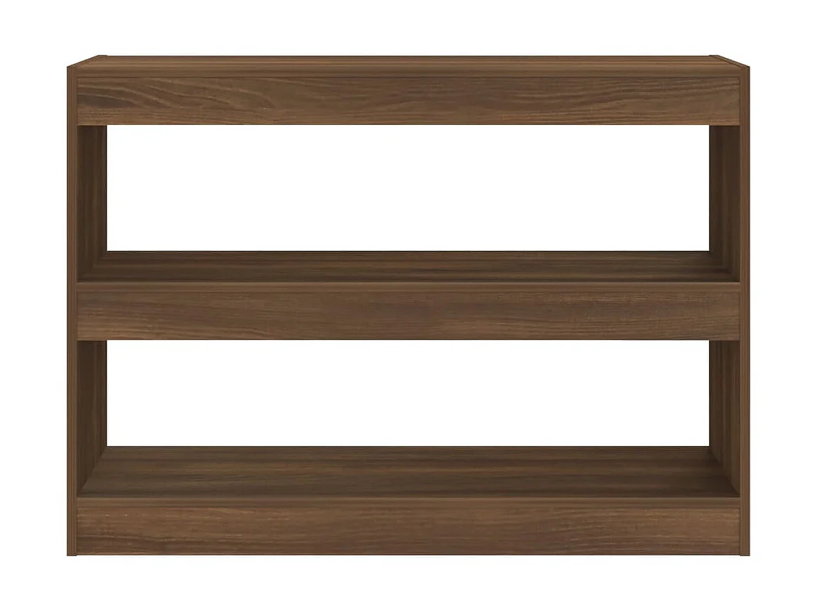 Libreria/Divisorio Rovere bruno 100x30x72 cm