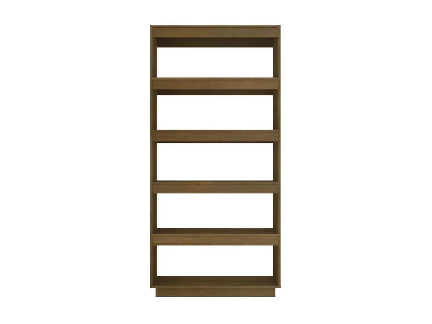 Bibliothèque/Séparateur de pièce Marron miel 80x35x167 cm Pin