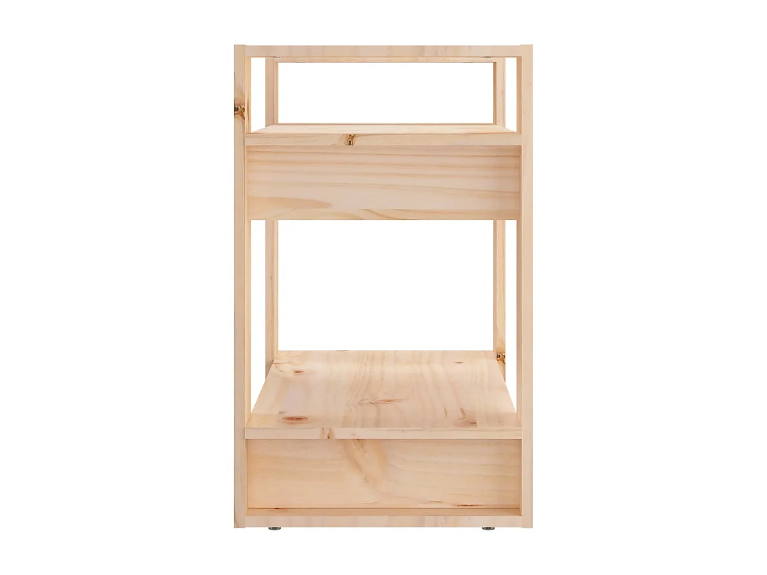 Bibliothèque/Séparateur de pièce 60x35x57 cm Pin massif