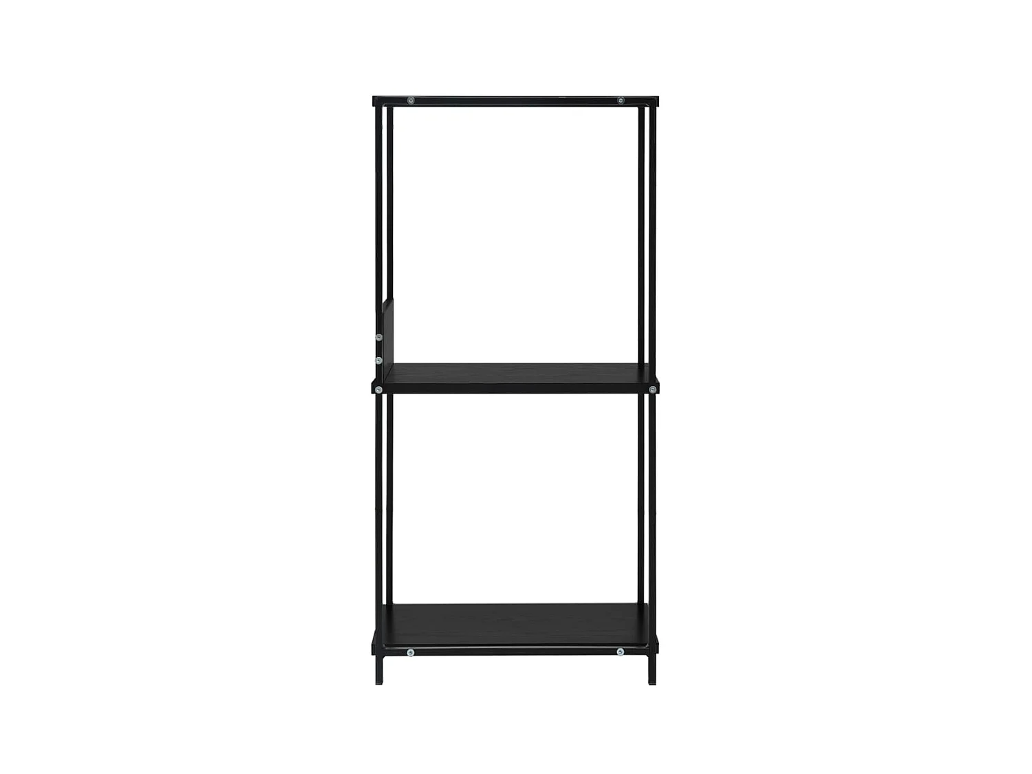 étagère à livres droite petite Noir 33,5x39,6x79,7 cm