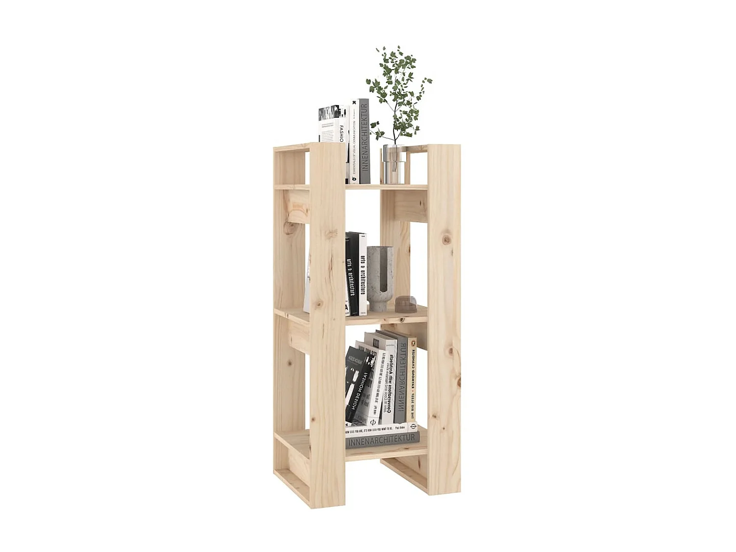 Bibliothèque/Séparateur de pièce 41x35x91 cm Pin massif