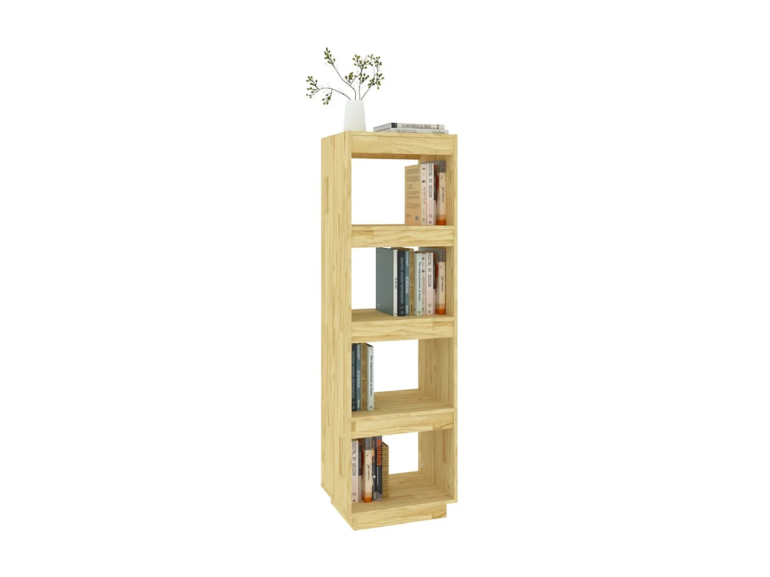 Libreria/Divisorio 40x35x135 cm in pino massiccio