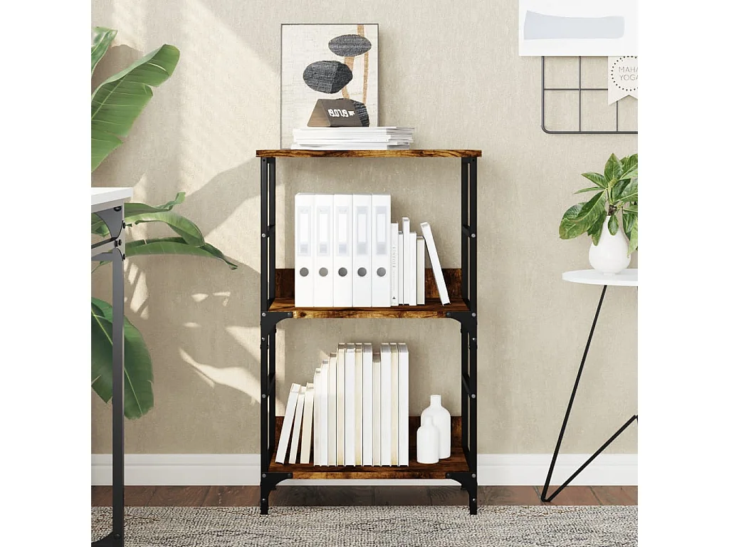 Libreria in rovere Sonoma 50x33x82 cm in multistrato