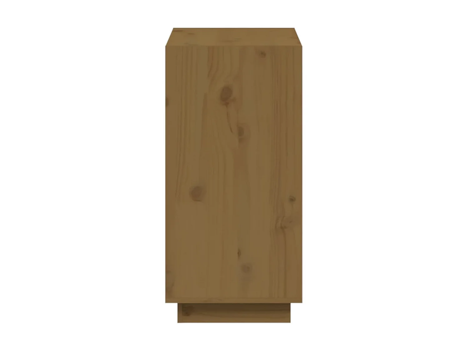 Bibliothèque Marron miel 60x35x71 cm Bois de pin massif