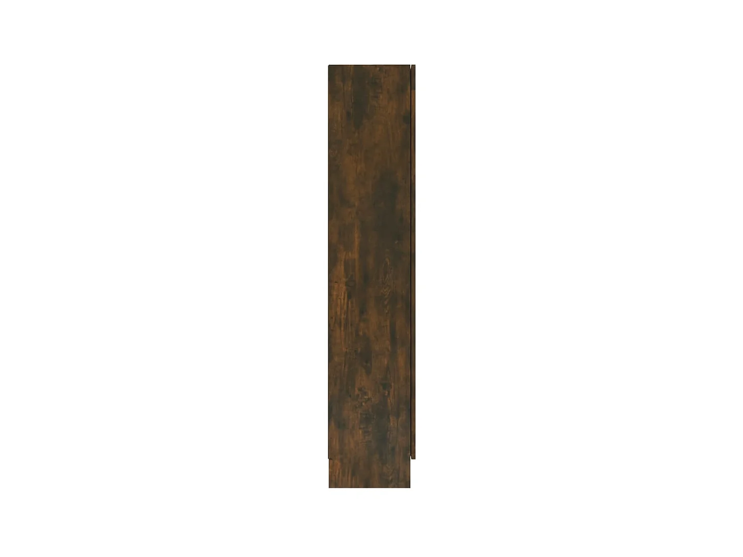 Armoire à vitrine Chêne fumé 82,5x30,5x150 cm Bois d'ingénierie