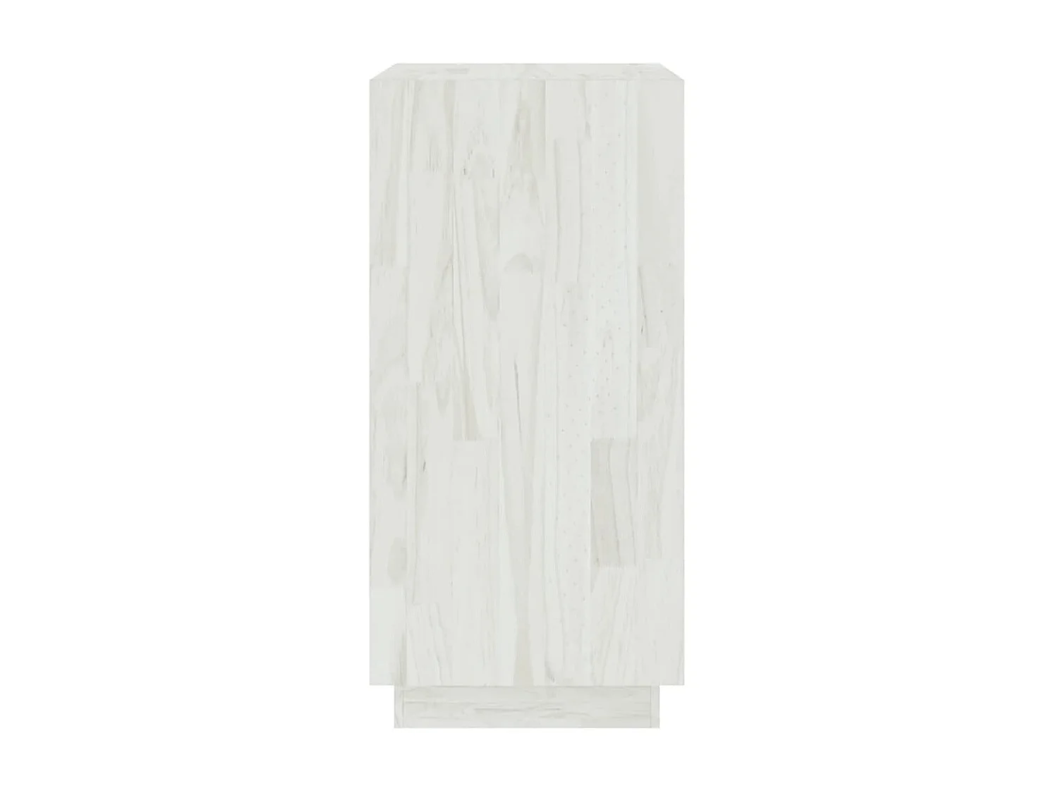 Bibliothèque Blanc 40x35x71 cm Bois de pin massif