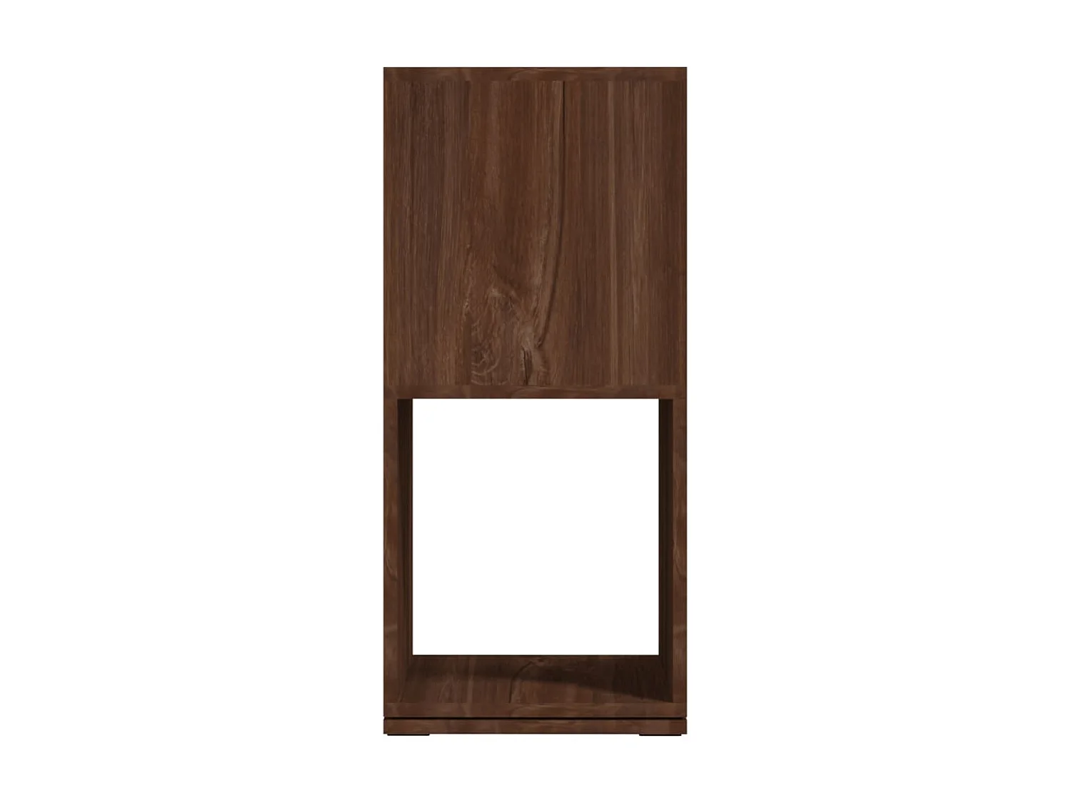 Mobile girevole Rovere marrone 34,5x34,5x75,5 cm Truciolato