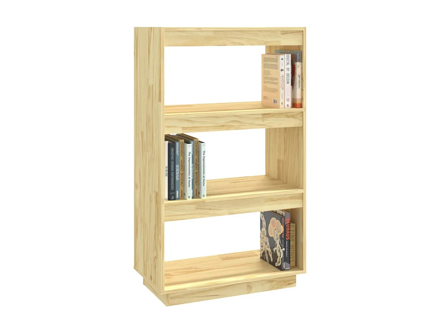 Libreria/Divisorio 60x35x103 cm in pino massiccio