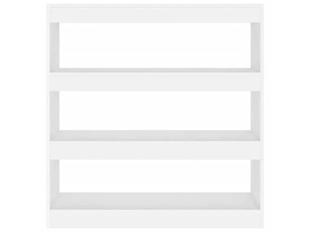 Bibliothèque/Séparateur de pièce Blanc 100x30x103 cm