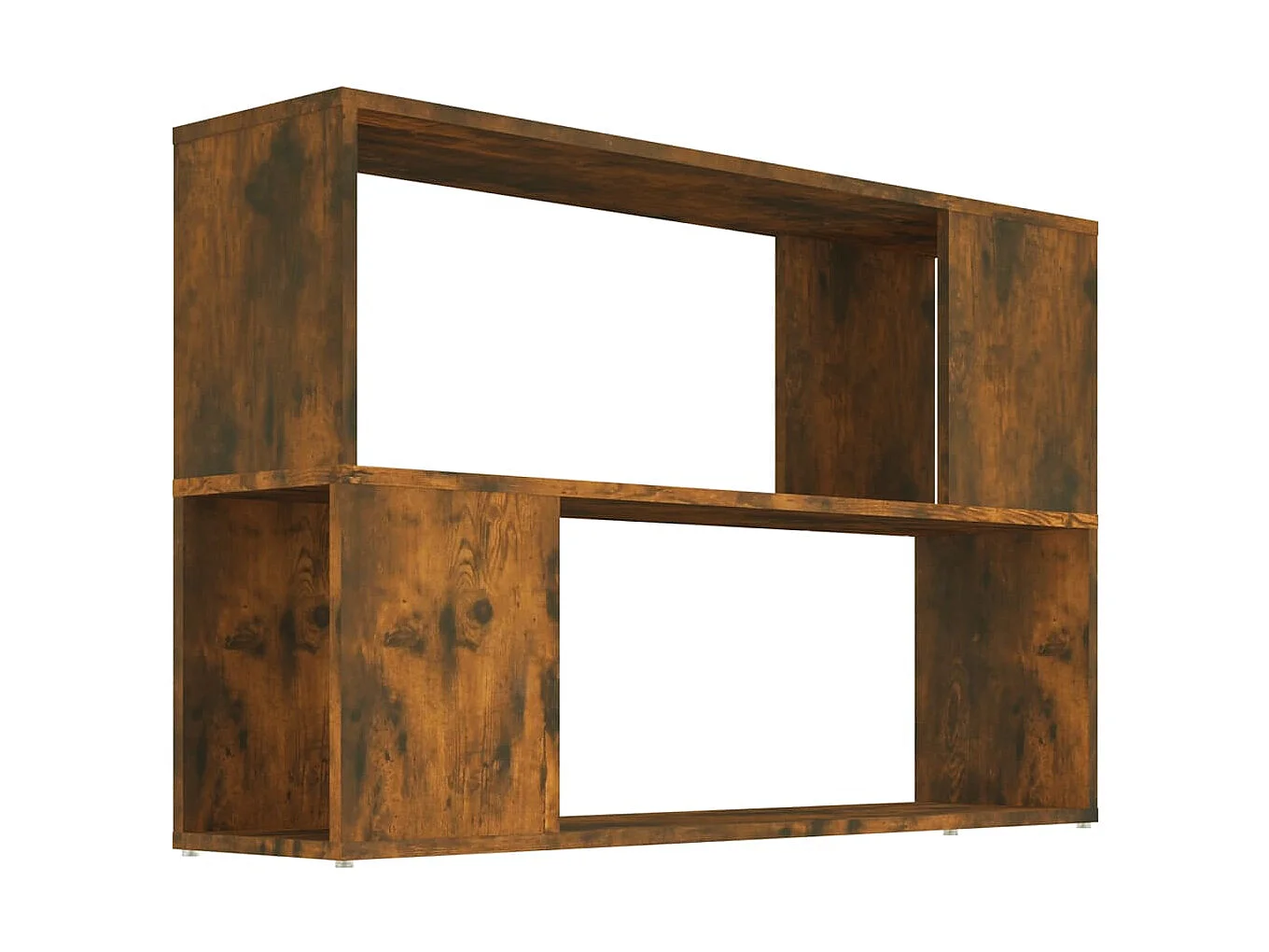 Libreria Rovere affumicato 100x24x63 cm MDF