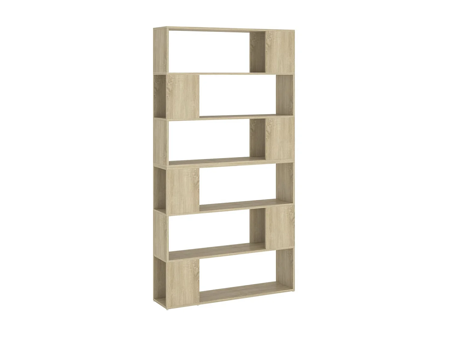 Librería/Separador de ambientes Roble Sonoma 100x24x188 cm