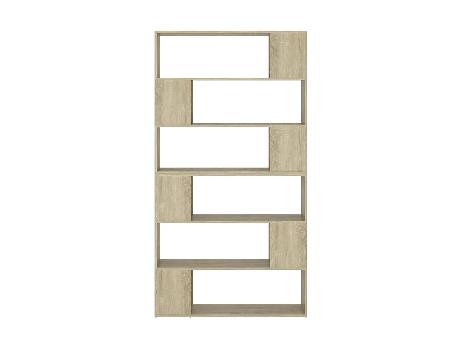 Librería/Separador de ambientes Roble Sonoma 100x24x188 cm