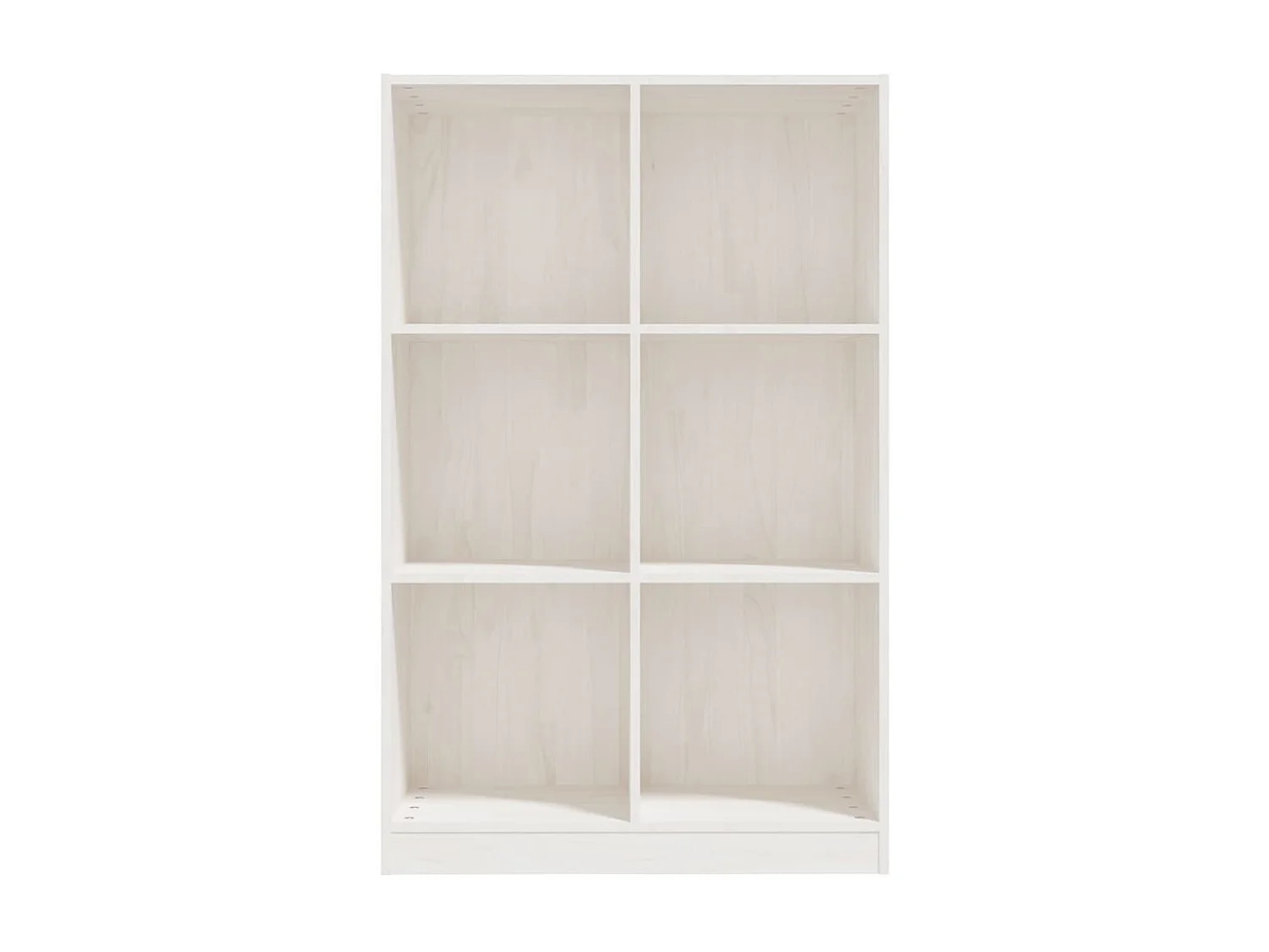 Bibliothèque Blanc 70x33x110 cm Bois de pin massif