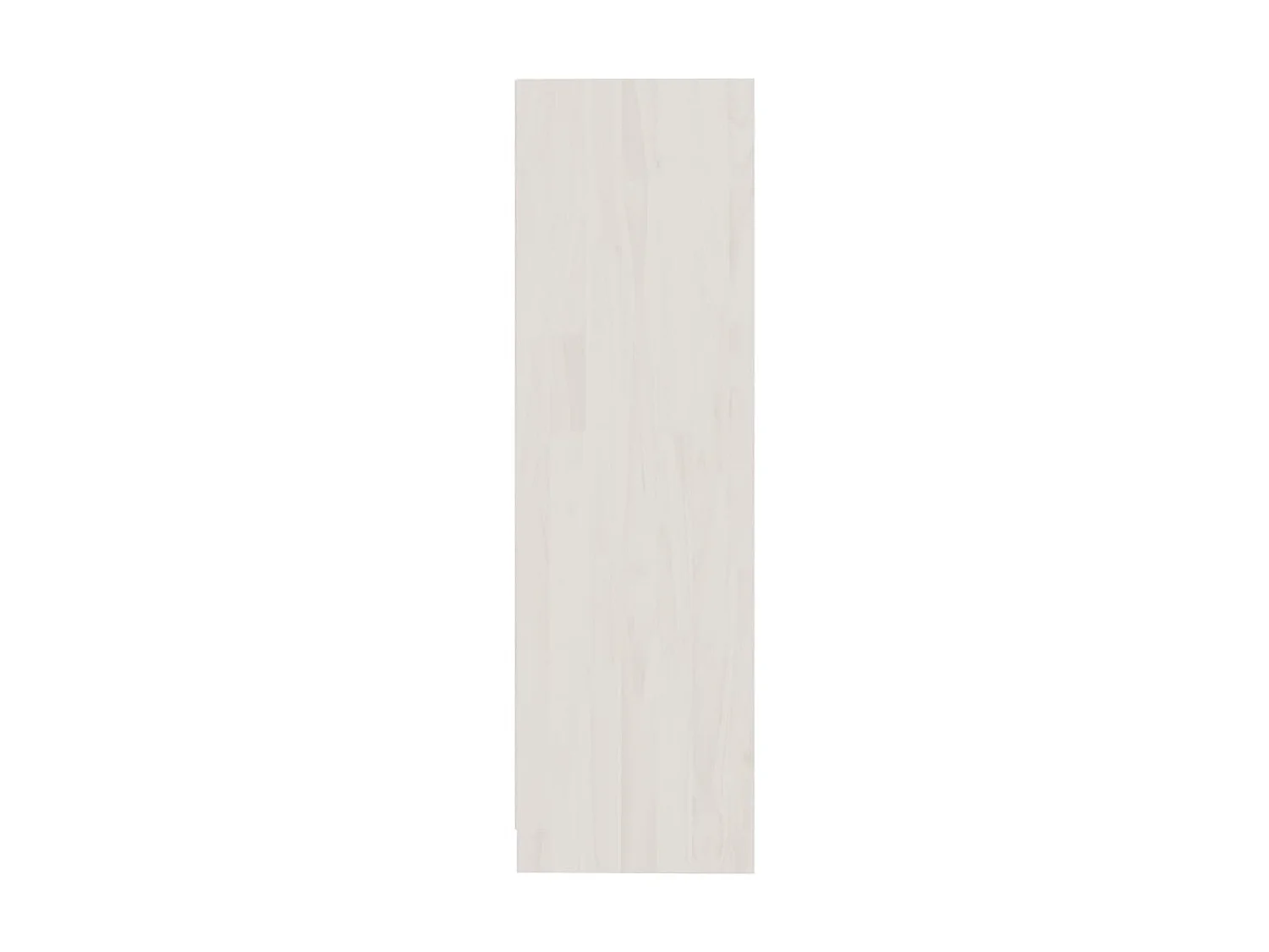 Bibliothèque Blanc 70x33x110 cm Bois de pin massif
