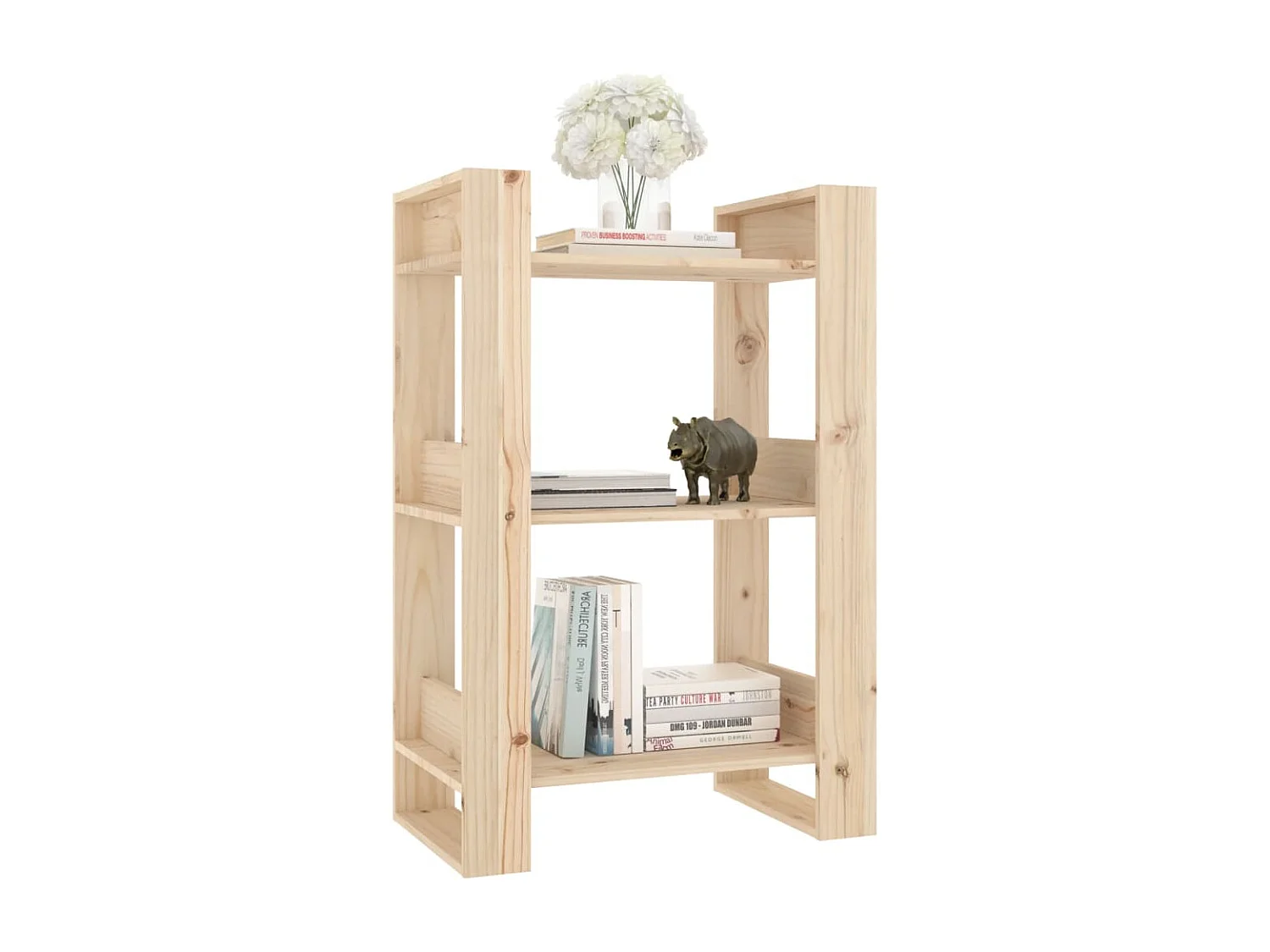 Bücherregal/Raumteiler 60x35x91 cm Massive Kiefer