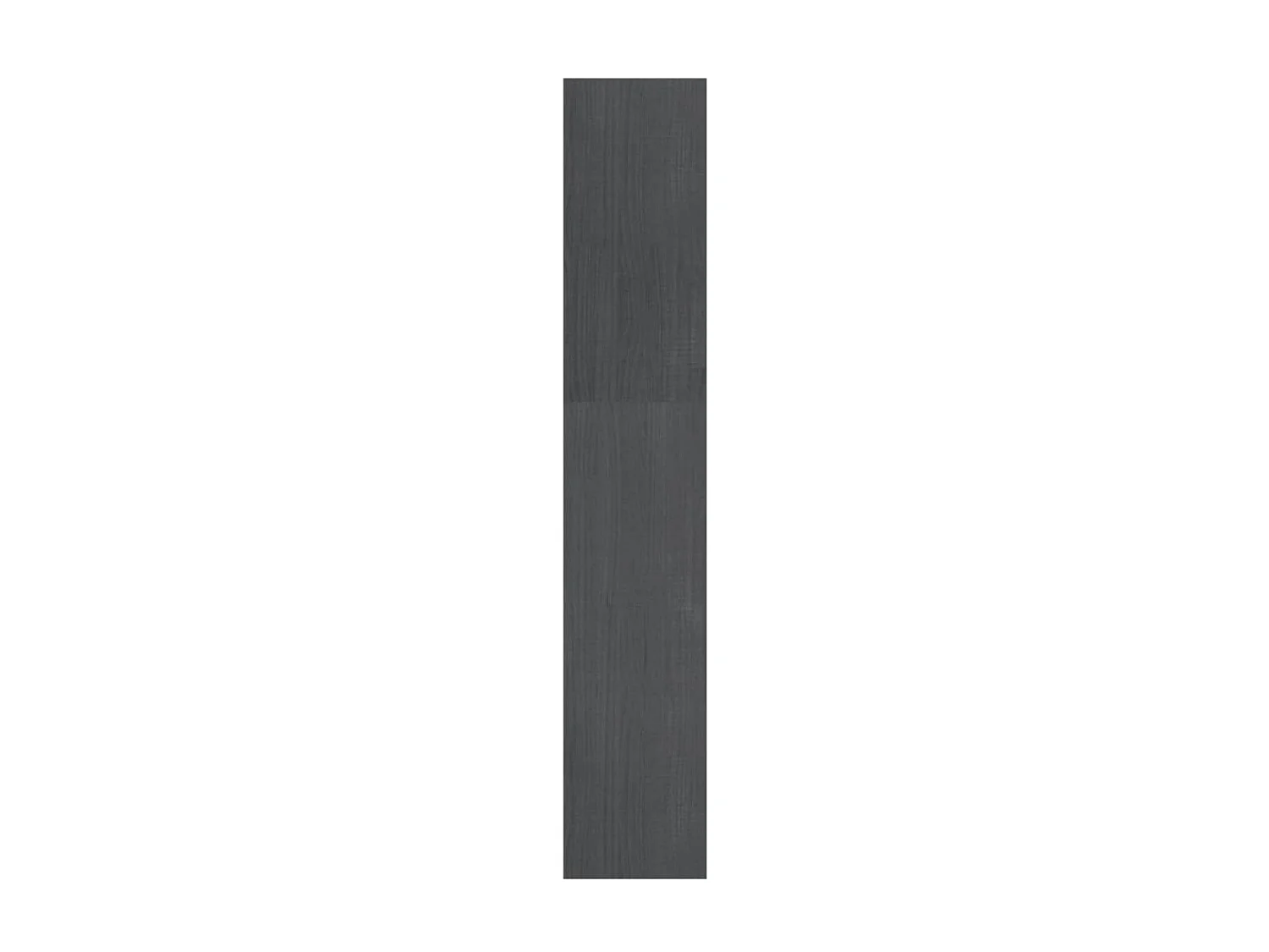 Bibliothèque/Séparateur de pièce Gris 100x30x167,5cm Pin massif