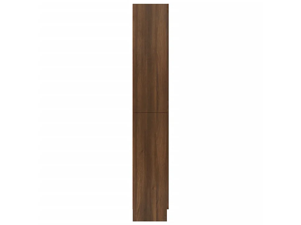 Armoire à vitrine Chêne marron 82,5x30,5x185,5cmBois ingénierie
