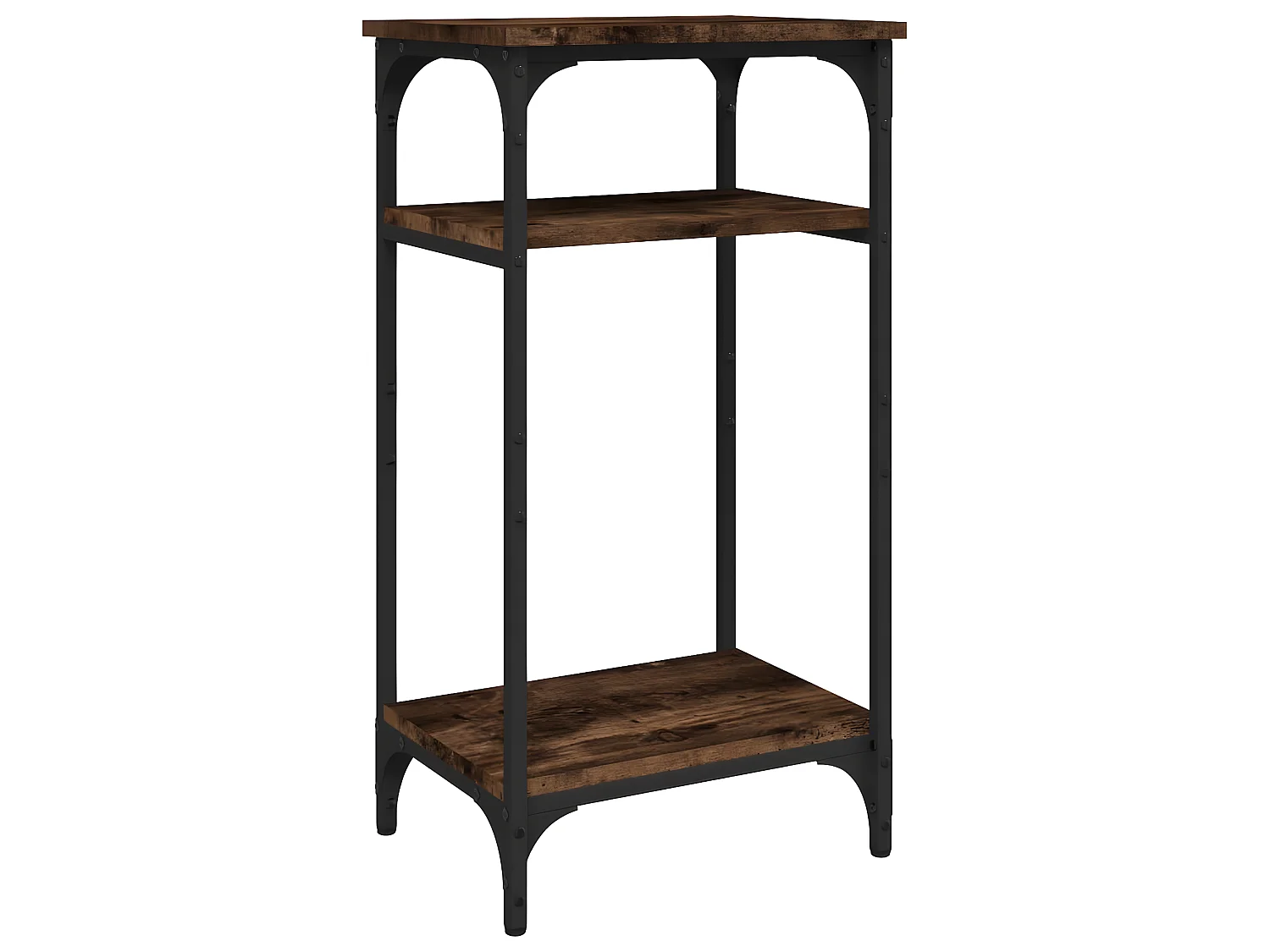 Beistelltisch Räuchereiche 40x30x75 cm Holzwerkstoff