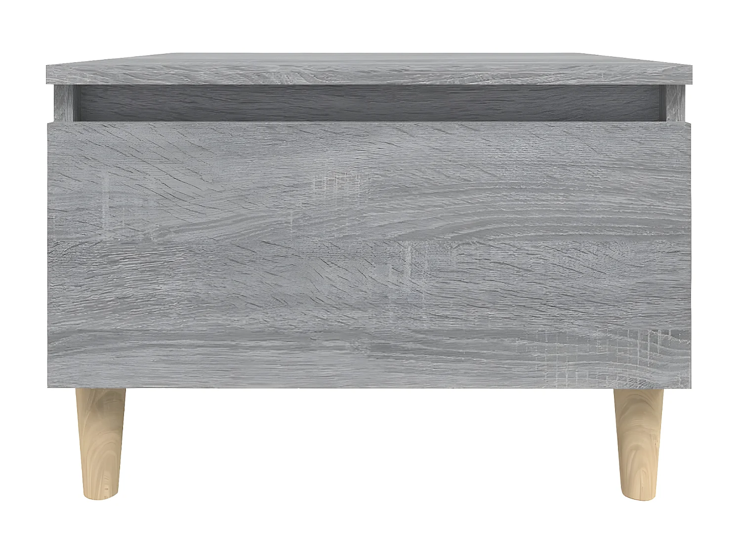 Tavolini 2 pz Sonoma grigio 50x46x35 cm MDF