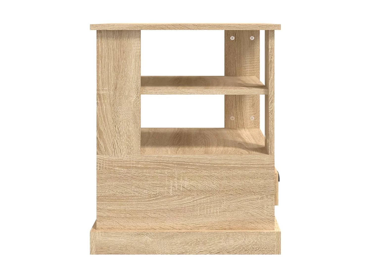 Tavolino in rovere Sonoma 50x50x60 cm in derivati del legno