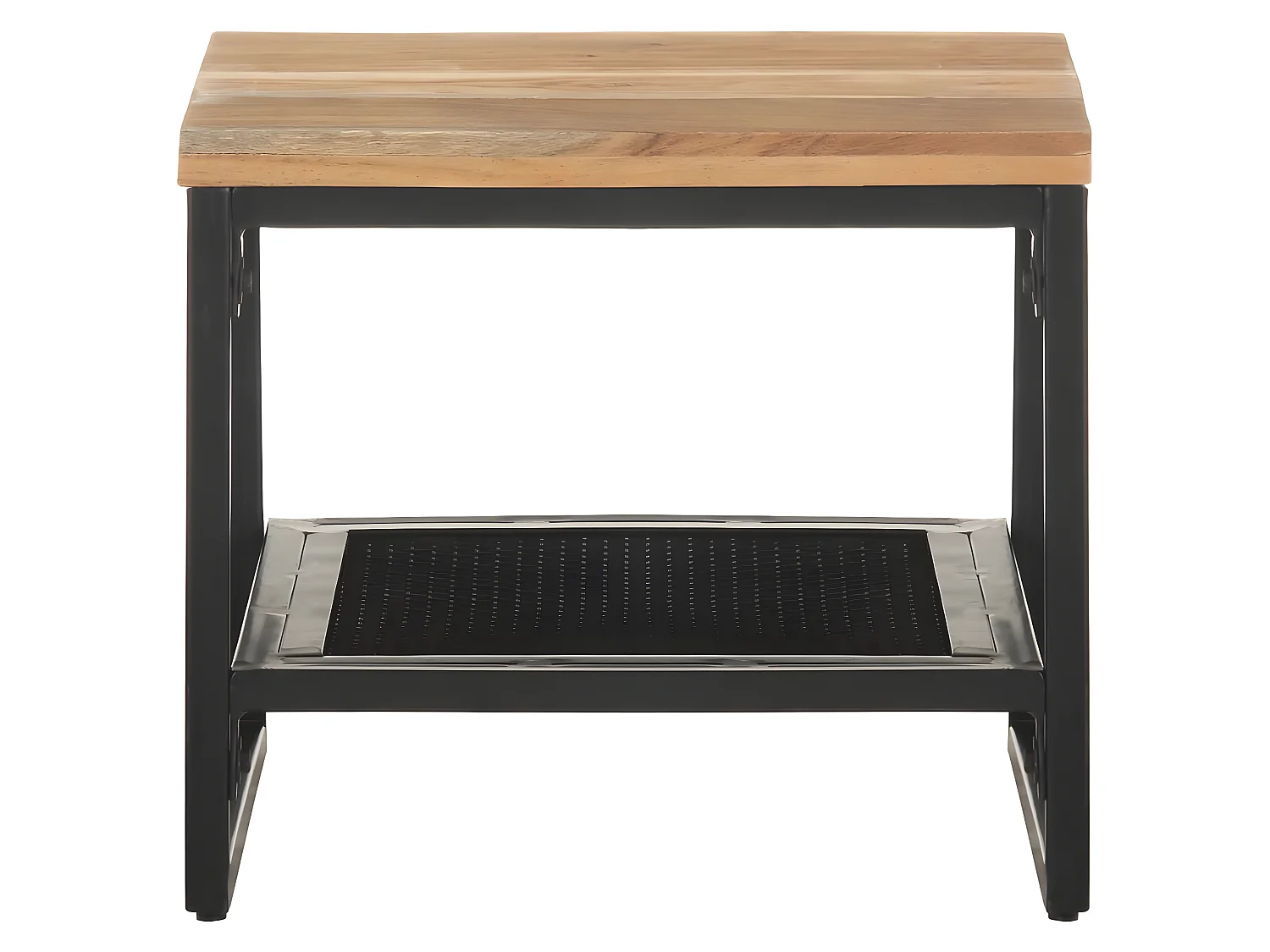 Bijzettafel 40x40x35 cm Massief acaciahout