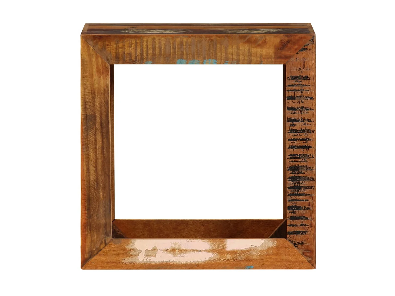 Sgabello 40x30x40 cm Legno massello di recupero