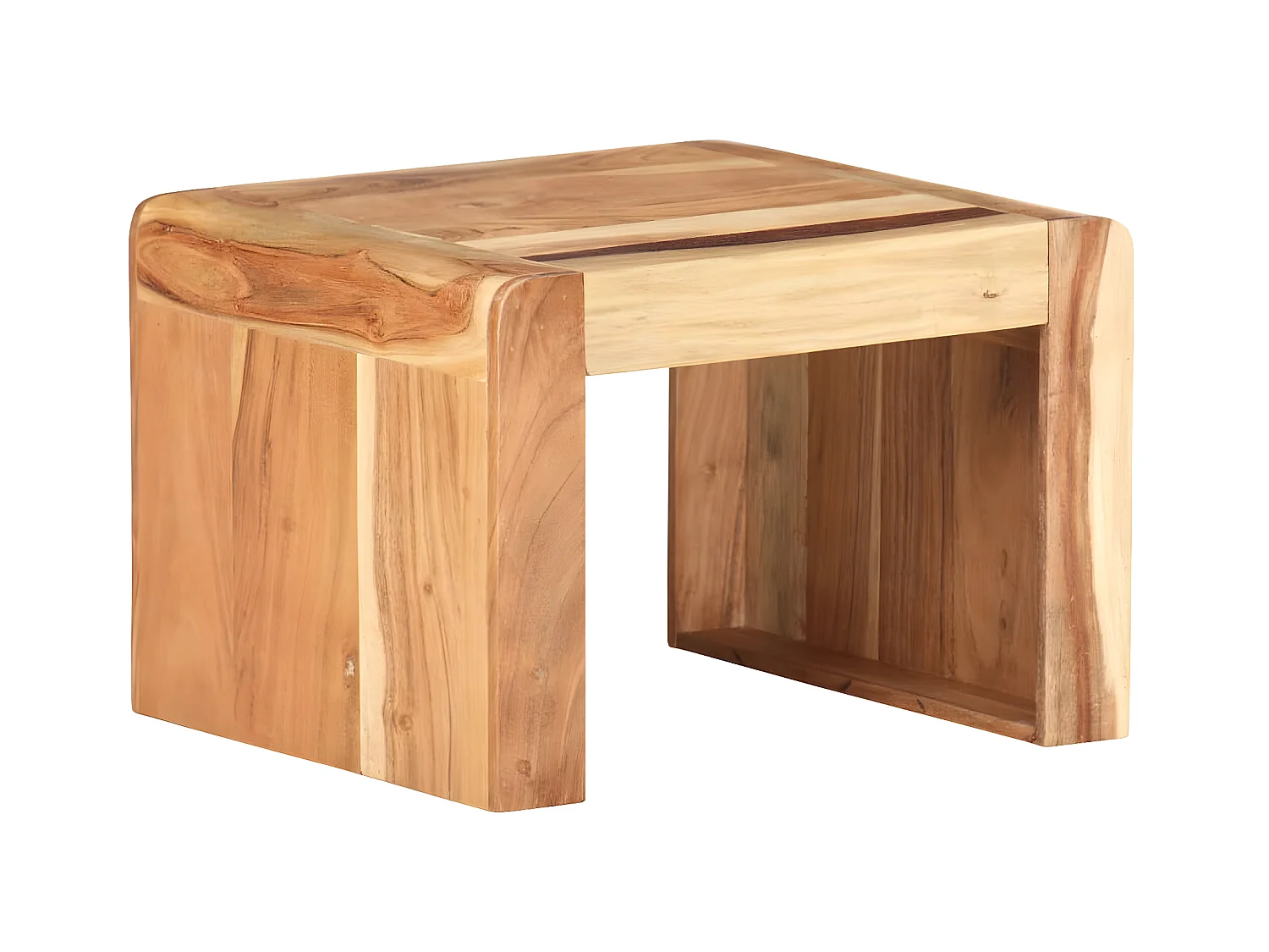 Table d'appoint 43x40x30 cm Bois d'acacia massif